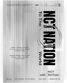 Amazon.co.jp: 2023 NCT CONCERT – NCT NATION：To The World in