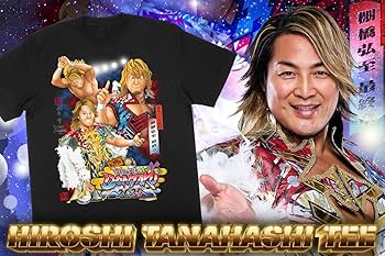 Amazon.co.jp: 新日本プロレスリング Tシャツ 棚橋 弘至 イラスト 2025
