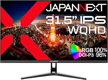 Amazon.co.jp: JAPANNEXT 31.5インチ モニター WQHD 2560x1440解像度