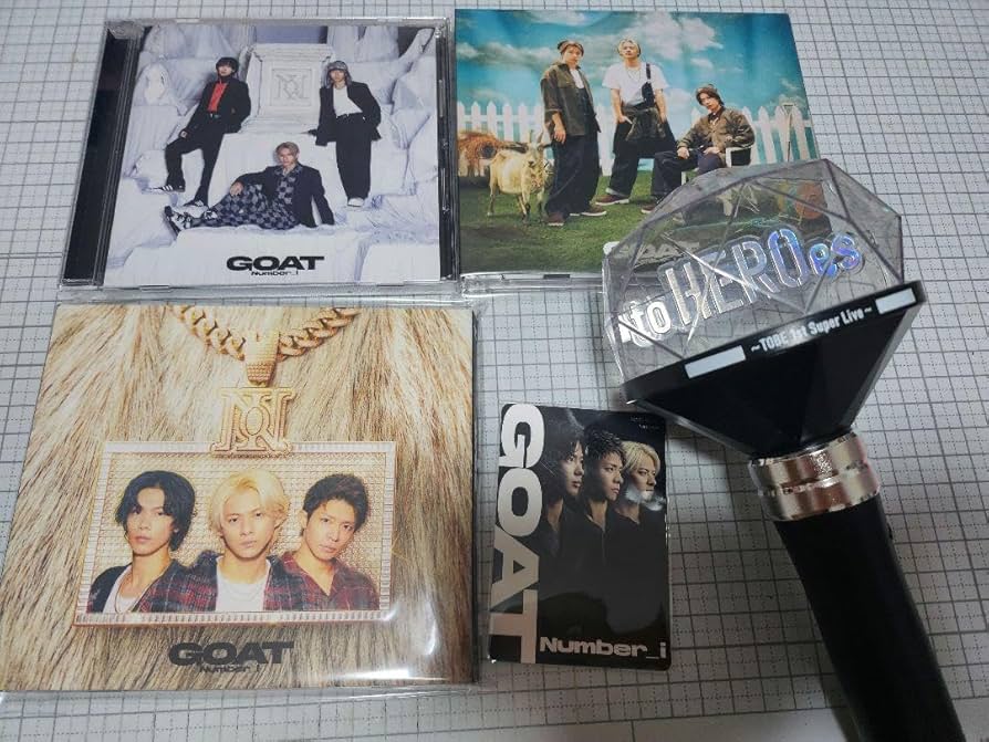 Amazon.co.jp: Number_i GOAT CD ペンライト : おもちゃ