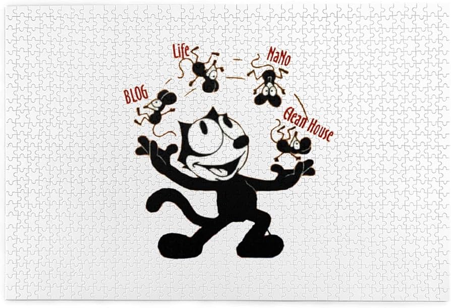 Amazon.co.jp: フィリックス・ザ・キャット ジグソーパズル おもちゃ