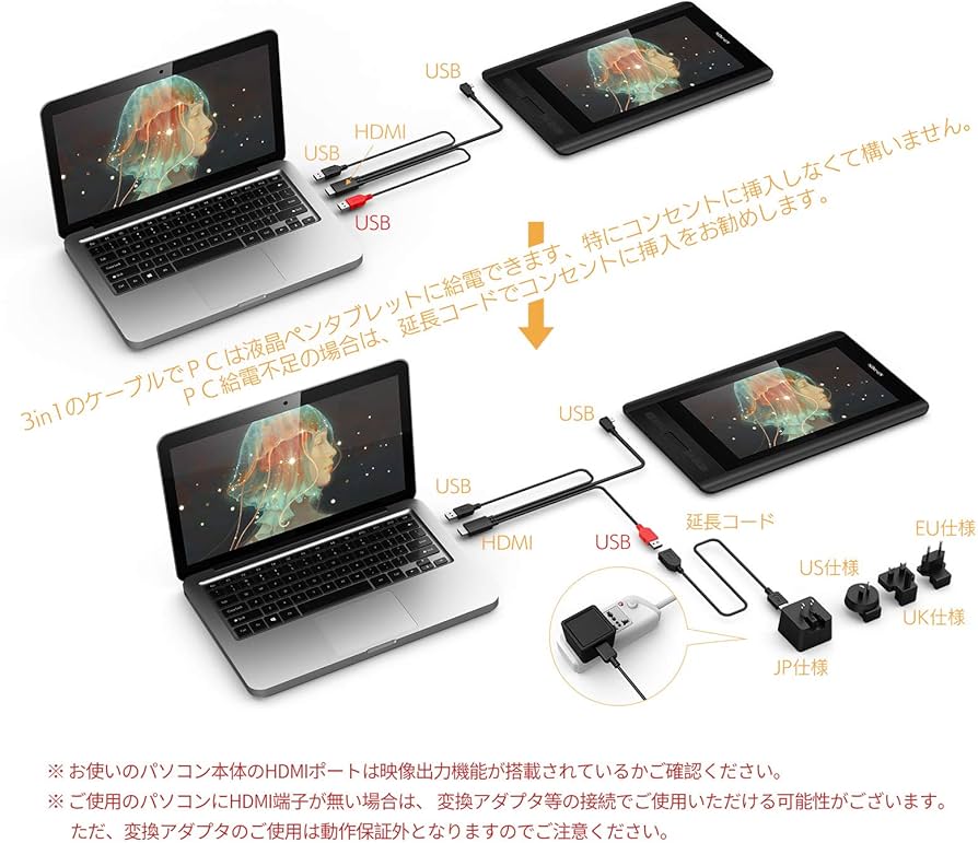 Amazon.co.jp: XPPen 液タブ 液晶ペンタブ 12インチ Artistシリーズ