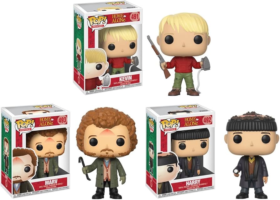 Amazon.com: Funko Movies: POP! Home Alone Collectors Set: Kevin