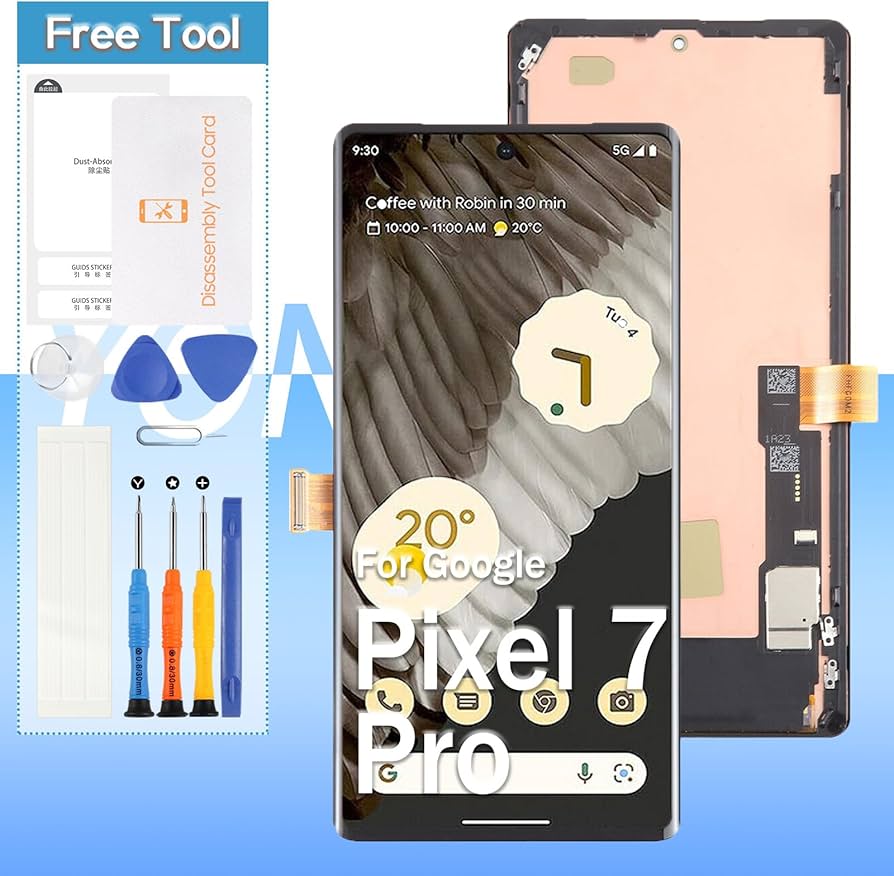 Amazon.co.jp: OLED For Google Pixel 7 Pro 液晶パネル 画面交換修理