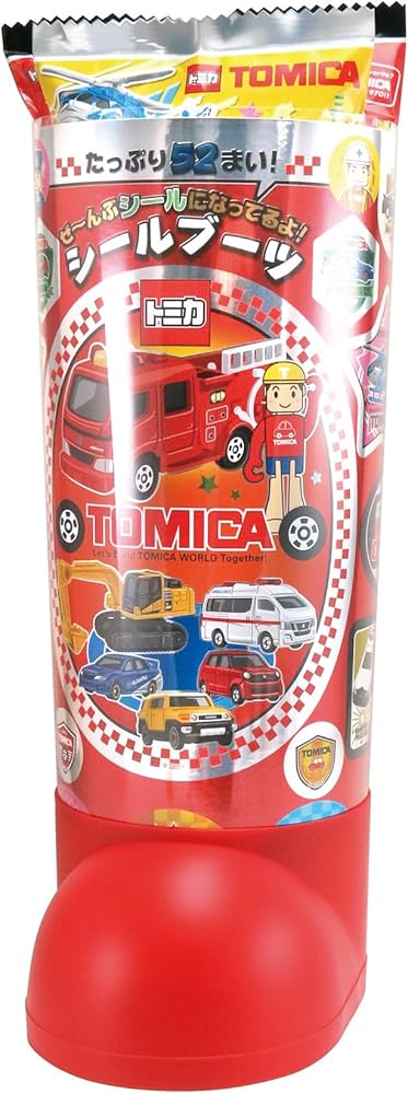 Amazon.co.jp: ハート トミカシールブーツ(菓子5種入) 5個 : 食品