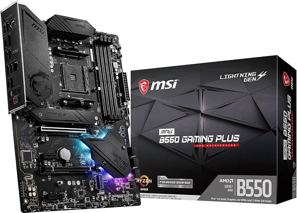 Amazon.co.jp: MSI マザーボード MPG B550 GAMING PLUS/A ATX [AMD