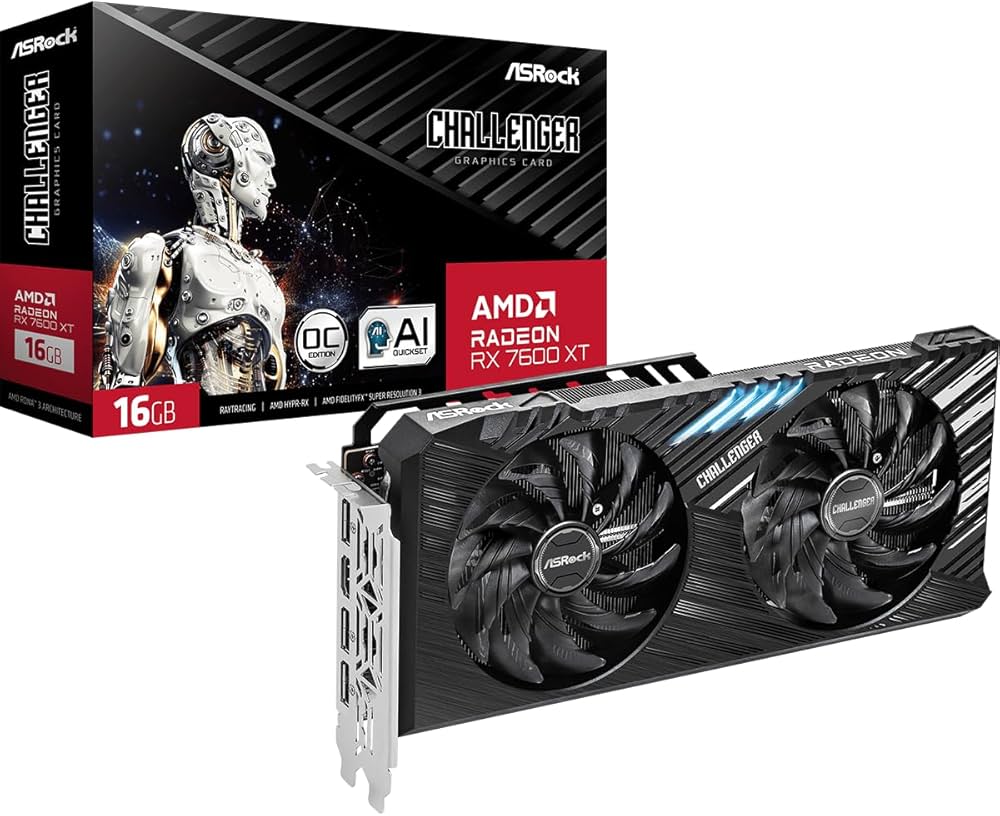 Amazon | ASRock Radeon / RX7600XT 搭載 グラフィックボード GDDR6