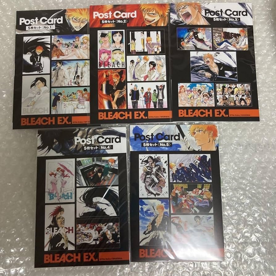 Amazon.co.jp: コンプ BLEACH EX 原画展 ブリーチ ポストカード5枚