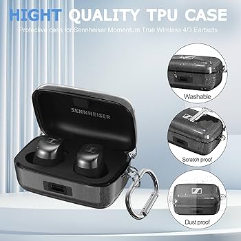 Amazon.com: PUCGUE Clear Case for Sennheiser Momentum 4/3 Wireless
