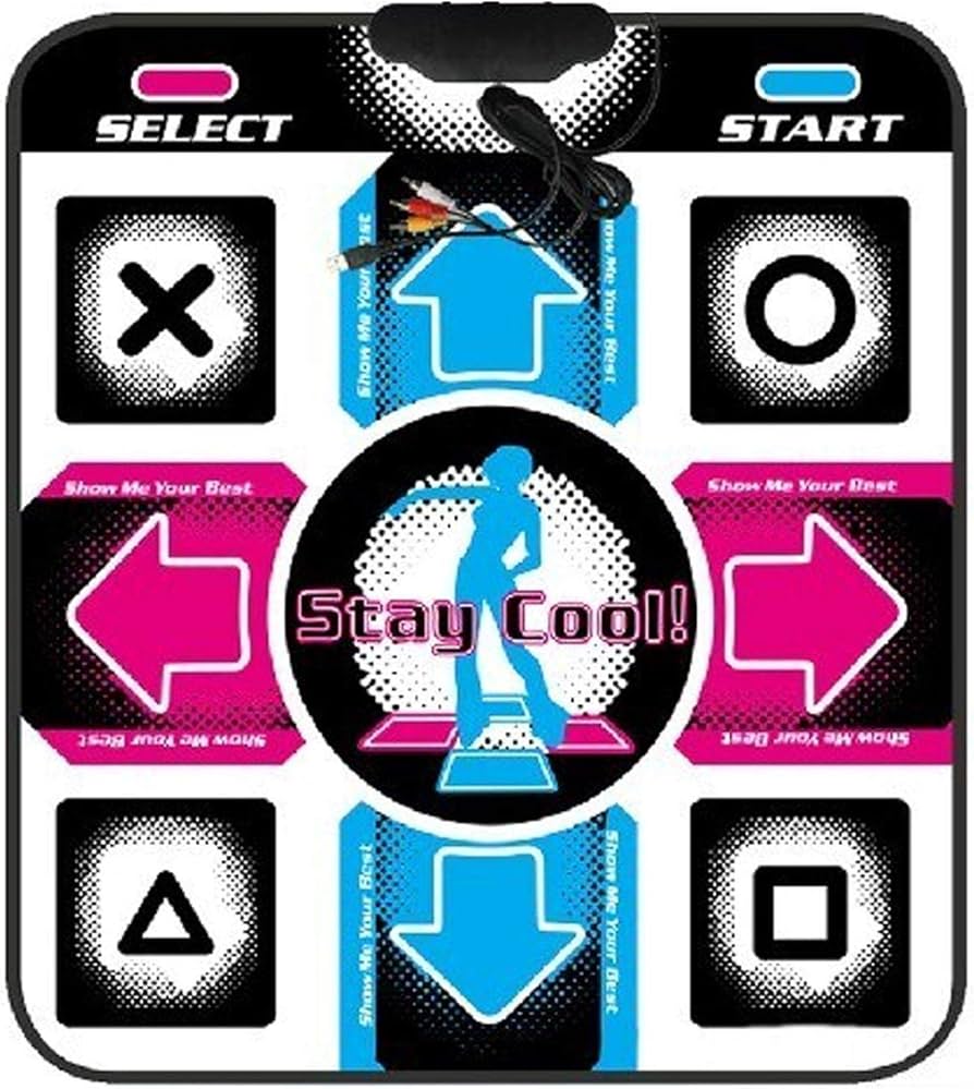 Amazon.co.jp: ダンスマット ダンスゲーム USBダンシングマット 滑り
