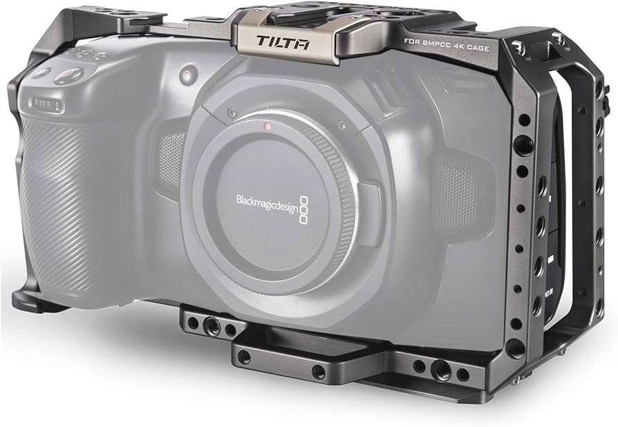 Amazon.com : Tilta Full Camera Cage Compatible with BMPCC 4K/6K