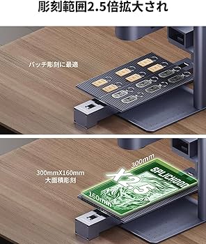 Amazon.co.jp: LaserPecker 4 レーザー彫刻機家庭用 ビジネス用