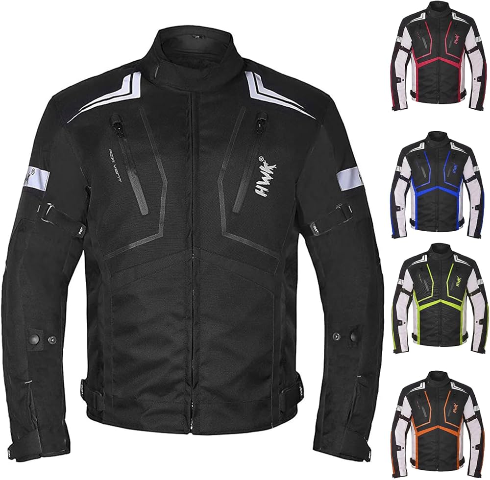 Amazon.com: HWK Scorpion Motorcycle Jacket for Men & Women