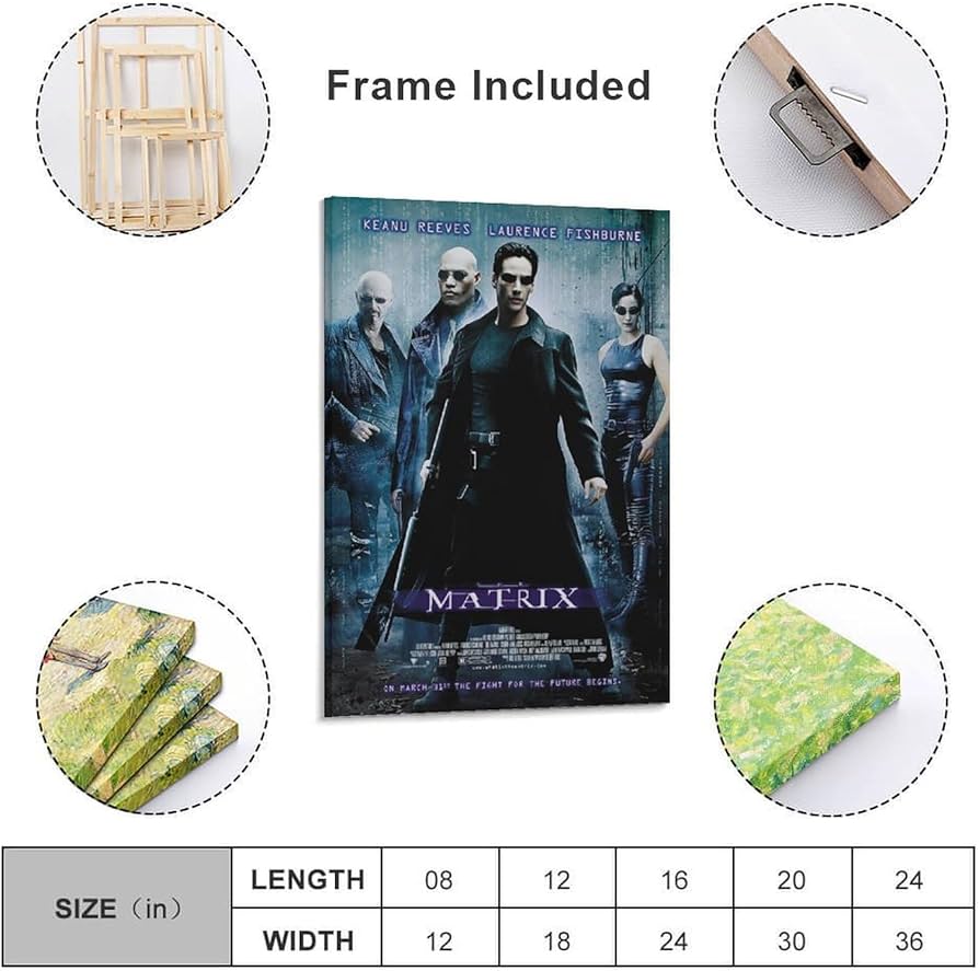 Amazon.co.jp: マトリックス - 映画ポスター The Matrix トリニティ