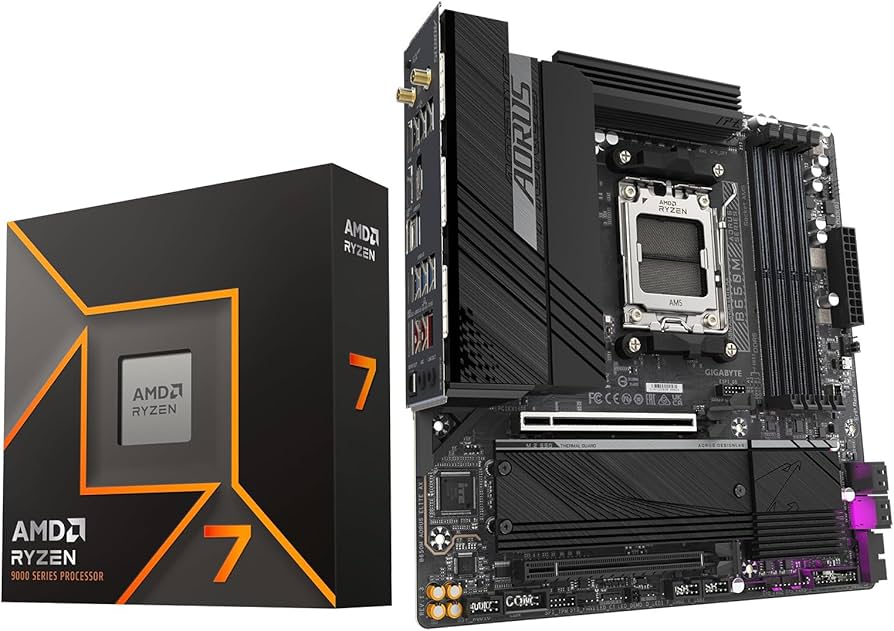 Amazon.com: AMD Ryzen 7 9700X CPU Processor Bundle with GIGABYTE