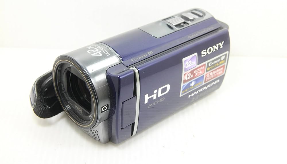 Amazon.co.jp: SONY Digital HD Video Camera Recorder CX180 Blue HDR