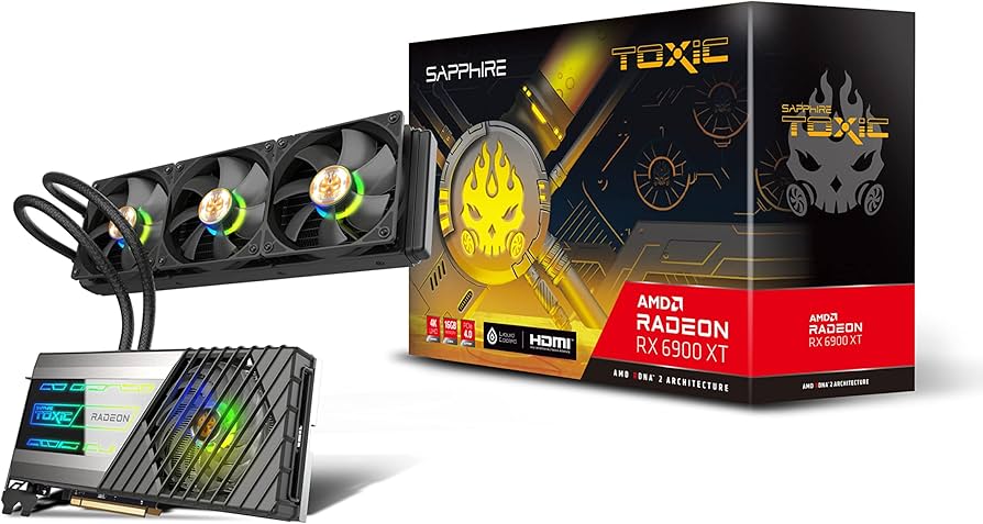 Amazon.com: Sapphire 11308-06-20G Toxic AMD Radeon RX 6900 XT