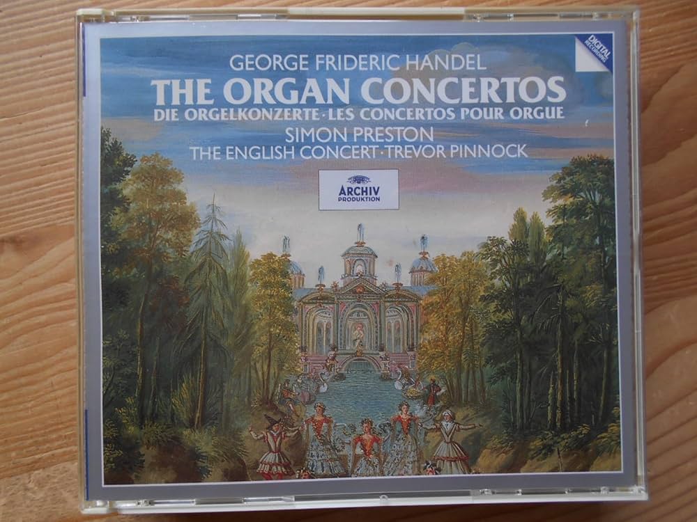 G.F. Handel, Trevor Pinnock, English Concert, Simon Preston