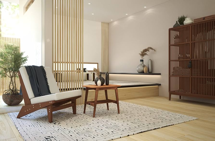 Amazon｜カリモク60 サイドテーブル リビング ソファサイド 木製 収納