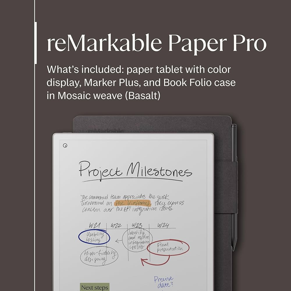 reMarkable Paper Pro Bundle – Mosaic Weave | Includes 11.8