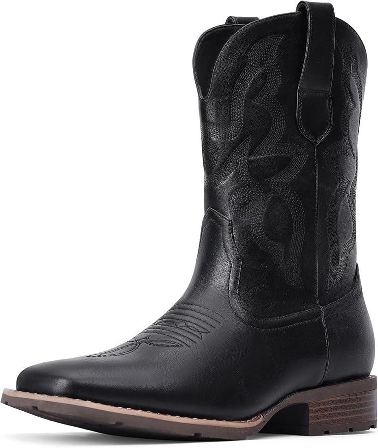 Amazon | Dixhills カウボーイブーツ 男性用 - ウェスタンブーツ