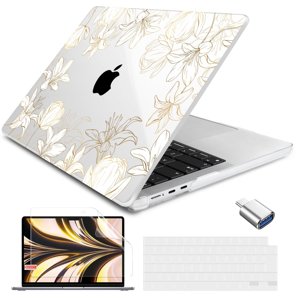 Amazon.co.jp: Batianda MacBook Air 13.6 M2 2022 用 ケース カバー