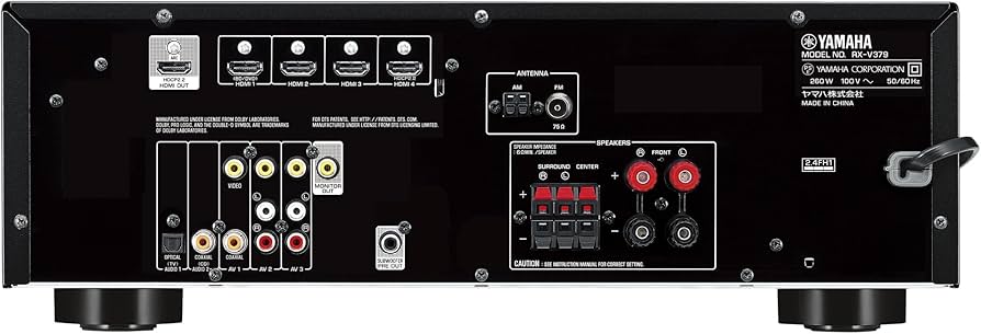 Amazon.co.jp: ヤマハ AVレシーバー ブラック RX-V379(B) : 家電＆カメラ
