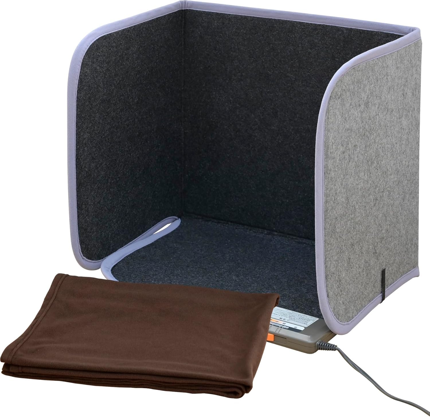 Amazon | [山善] パネルヒーター デスクヒーター ひざかけ付き 足元