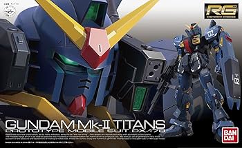 Amazon.com: BANDAI Hobby RG #07 Gundam MK-II (Titans) Z Gundam RG
