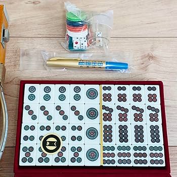 Amazon | ミズノ丸一 きく 麻雀牌 背竹牌 特選仕上 トランプ証紙付