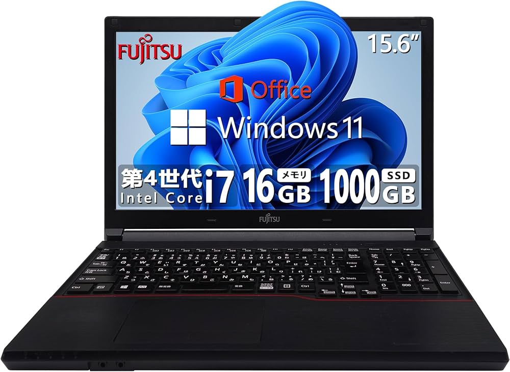 Amazon.co.jp: 【整備済み品】 【CPU:第4世代Core-i7】富士通 ノートPC