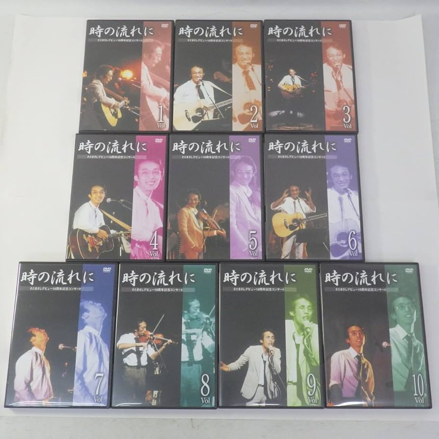 Amazon.co.jp: さだまさし デビュー10周年記念コンサート「時の流れに