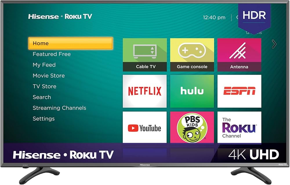 Amazon.com: Hisense 43R7E 43-inch 4K Ultra HD Roku Smart LED TV