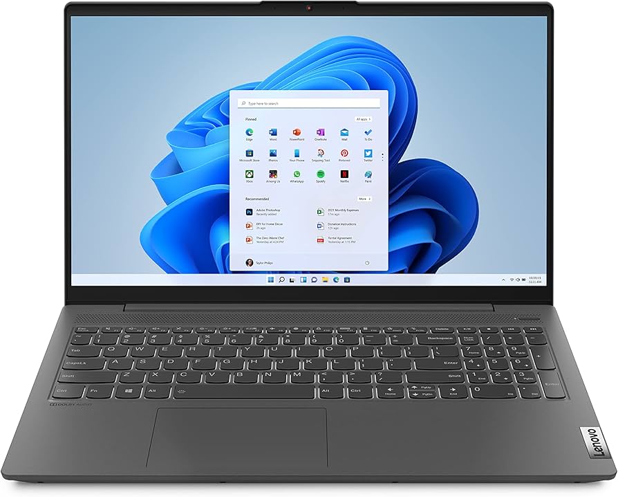 Amazon.com: Lenovo IdeaPad 5 15.6 吋筆記型電腦AMD Ryzen 7-5700U