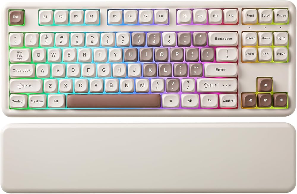 1点限り 512465 YUNZII B87 ワイヤレスメカニカルキーボード 1点限り