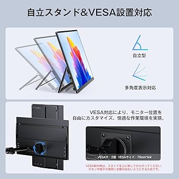 Amazon.co.jp: KEEPTIME ワイヤレス モバイルモニター 15.6インチ 1920