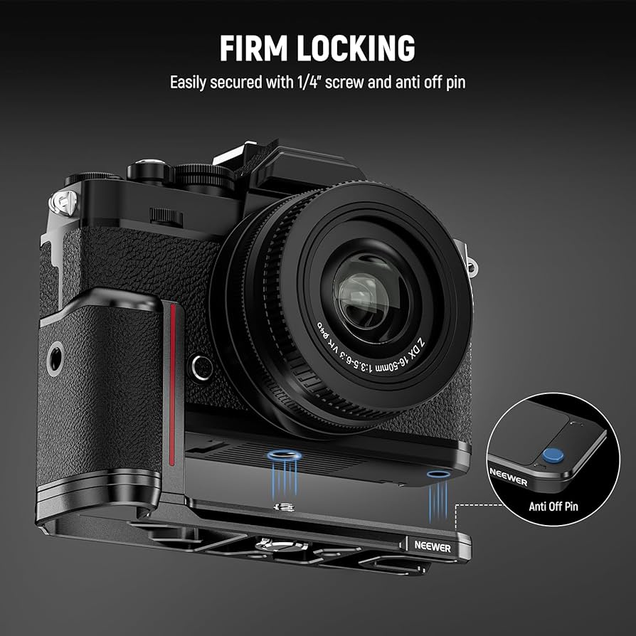 Amazon.com : NEEWER CA076 Zfc Handgrip L Shape Grip for Nikon Z fc