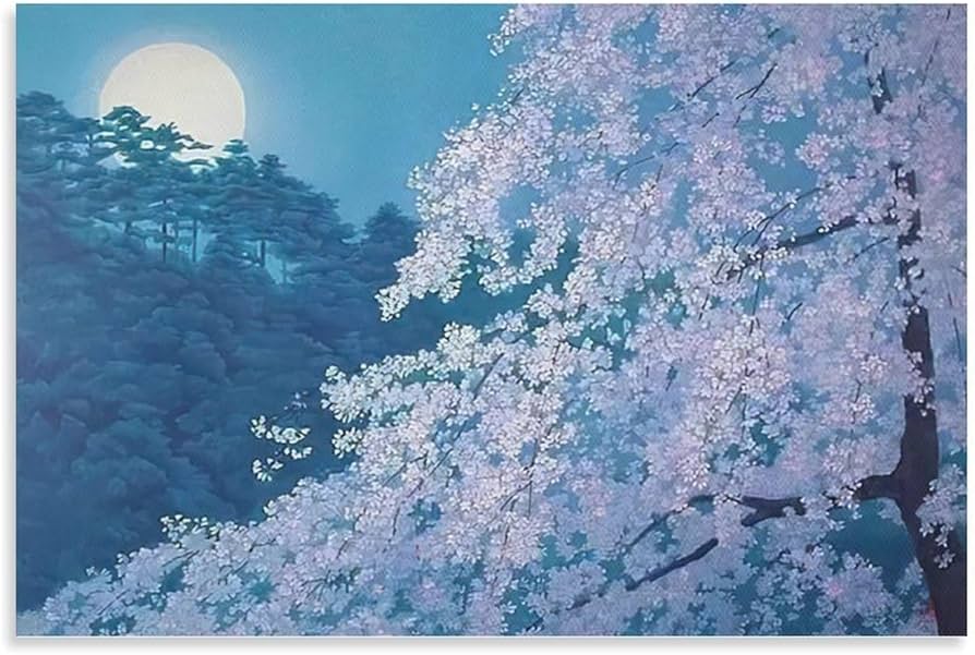 Amazon.co.jp: 画家 東山魁夷 風景画 花 ポスター 印刷 ポスター