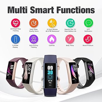 Amazon.com: Zeacool Fitness Tracker with Heart Rate Blood Oxygen