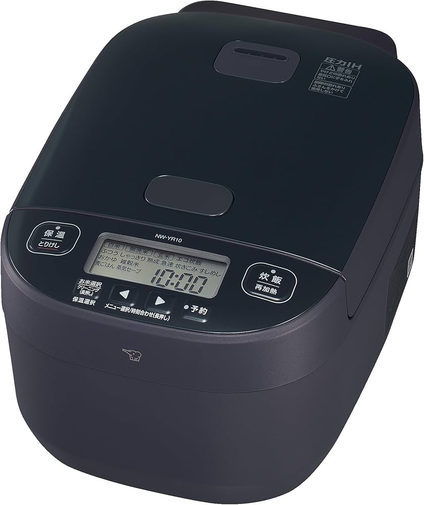 Amazon | 象印マホービン 炊飯器 5.5合 スレートブラック NW-YR10-BZ