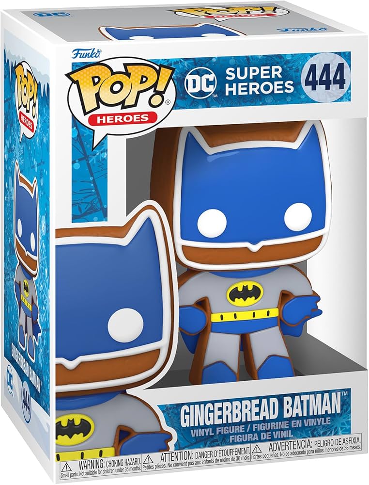 Amazon.com: Funko Pop Heroes: DC Holiday - Gingerbread Batman - DC
