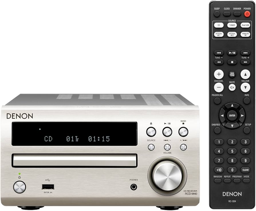 Amazon.co.jp: Denon CDレシーバー FLAC/WAV/AAC再生対応 フロントUSB