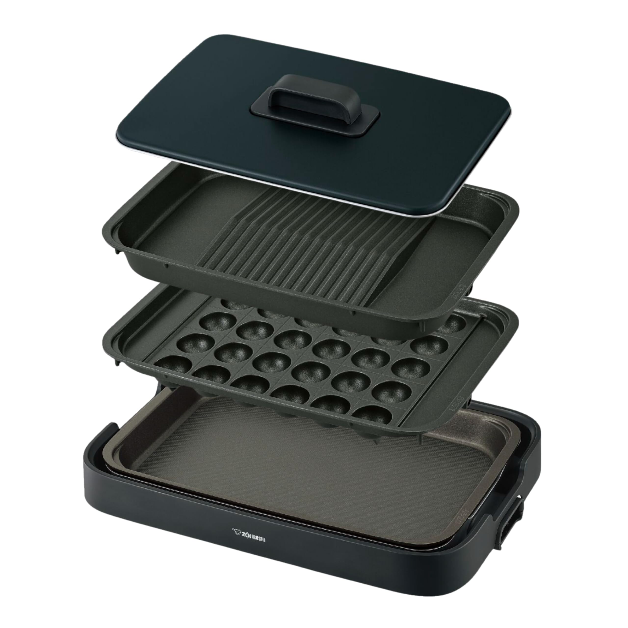 Amazon | 象印マホービン ホットプレート やきやき 3枚タイプ 深型