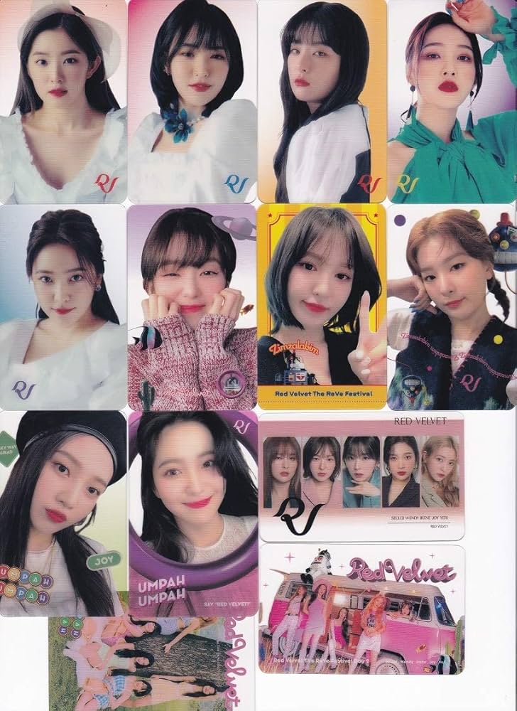 Amazon.co.jp: RED VELVETレッドベルベットREDVELVET□写真付透明