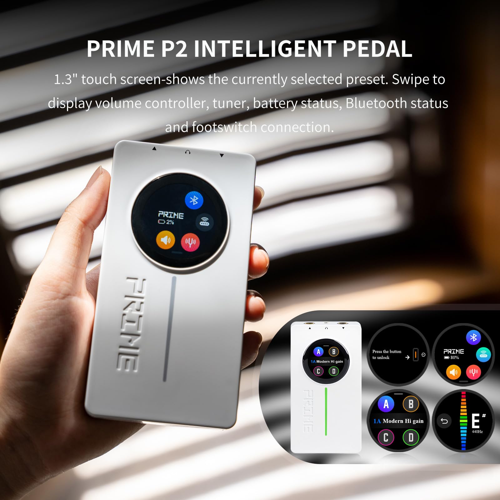 Amazon.com: MOOER Prime P2 Intelligent Guitar Multi Effects Pedal