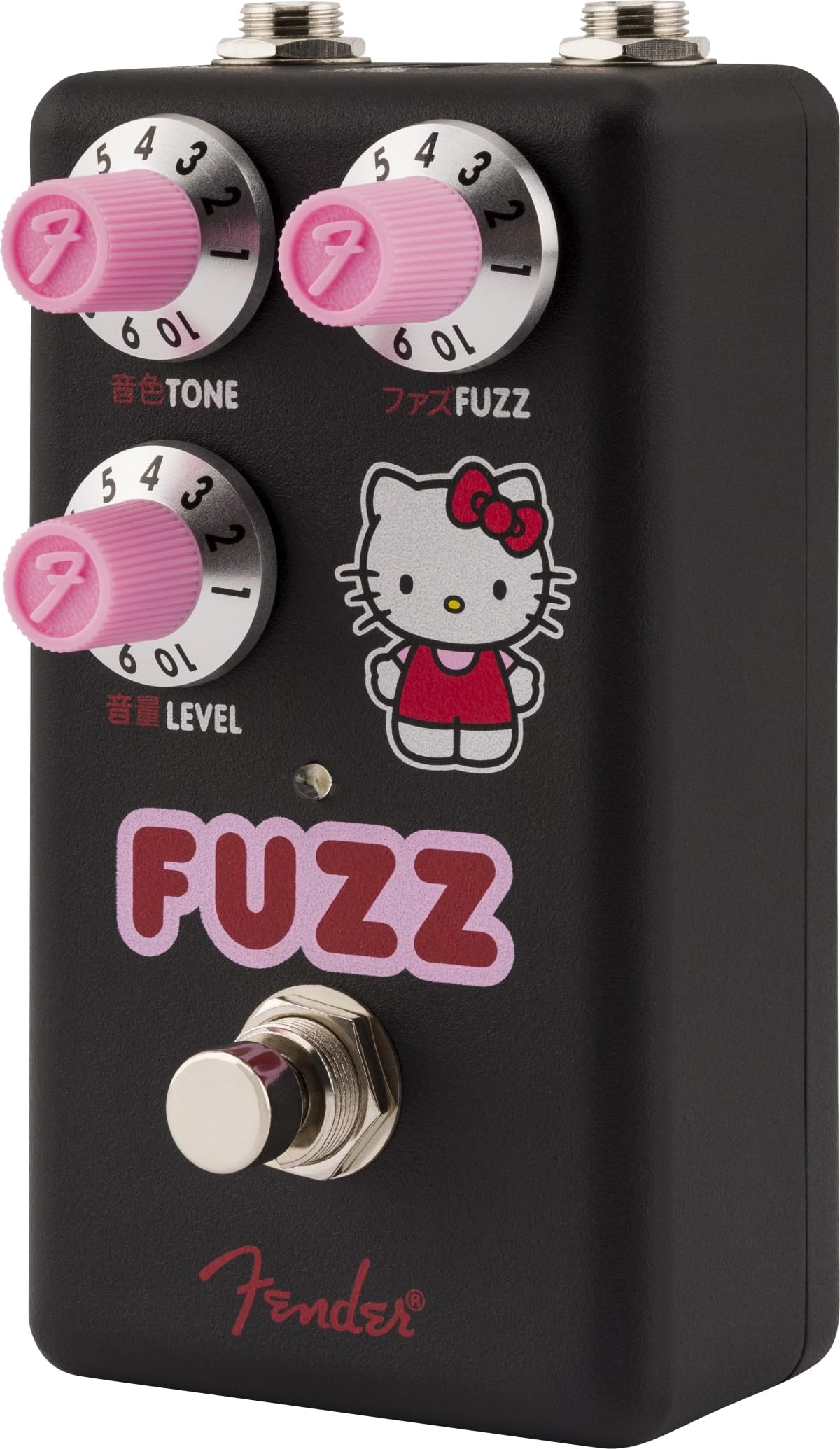 Amazon | Fender/Fender x Hello Kitty Black Fuzz Pedal ファズ