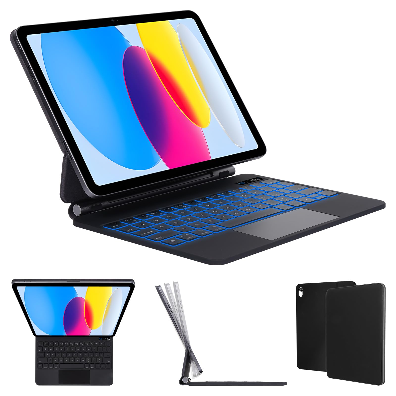 Amazon.com: Magnetic Keyboard Case for iPad (A16) 11th Gen 2025
