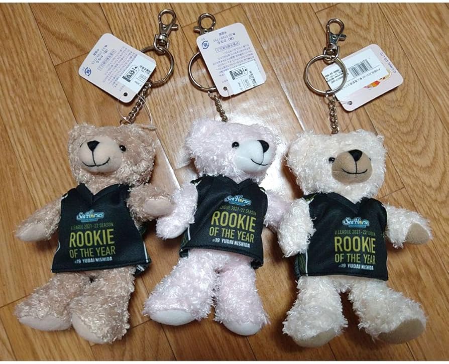 Amazon.co.jp: シーホース三河 西田優大 新人賞 ユニベアセット : おもちゃ