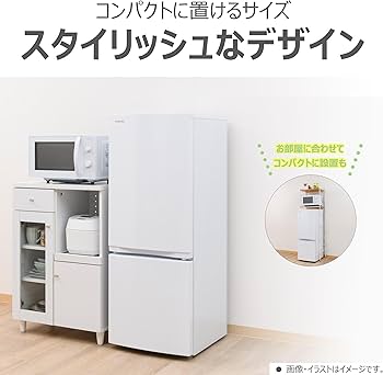 Amazon | TOSHIBA(東芝) 冷蔵庫 幅47.9㎝ 153L GR-W15BZ1(W) 2ドア