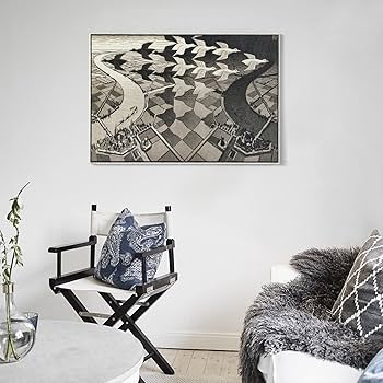 絵 昼と夜の融合 絵 昼と夜の融合 Amazon.co.jp: M.C. Escher